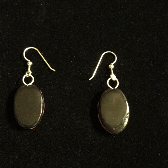 Earring & Pendent Set w/.925 silver - Picture 5 of 5